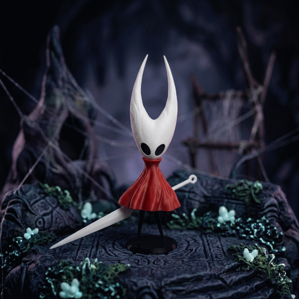 Фігурка Шершень з гри Hollow Knight: Silksong, розмір Hornet — 20 см, 3D-друкована колекційна статуетка