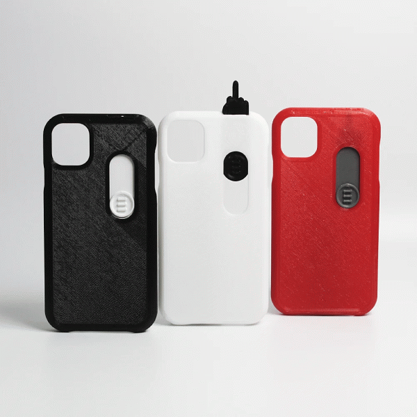 Еластичний чохол для iPhone з висувним середнім пальцем
